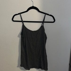 Spaghetti Strap Tank Top w/ Adjustable Straps